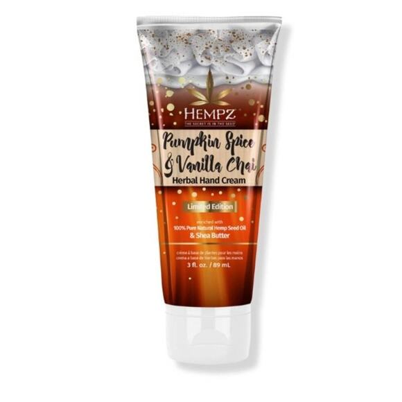 Hempz Limited Edition Pumpkin Spice & Vanilla Chai Herbal Hand Cream Bundle 2 - Picture 1 of 6